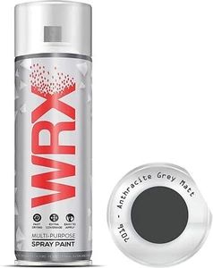 WRX Matt Anthracite Grey 7016M Aerosol Spray Paint Multi Purpose Fast Dry 400ml - Picture 1 of 5