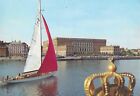 12796 - Postcard showing The royal palace at Stockholm