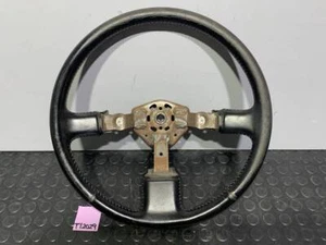 Toyota 80 Series Land Cruiser Genuine Leather Steering Wheel Body Only Black JDM - Picture 1 of 8