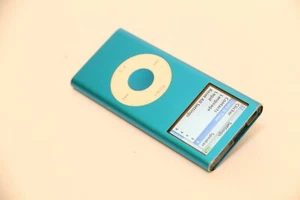 Apple iPod Nano A1199 4GB 2nd Gen Digital Audio Music MP3 LCD Player Blue - Picture 1 of 12