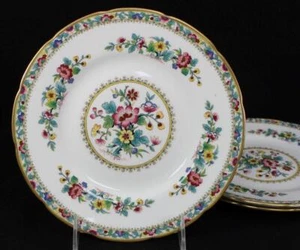 Grupo de 3 platos para ensaladas Coalport Ming Rose - Imagen 1 de 5