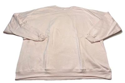 Sudadera para mujer Hanes Ecosmart súper suave manga larga rosa talla 3XL Rd descripción Foto 1 de 4