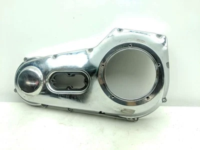 Cubierta primaria embrague motor motor exterior Harley Davidson Fat Boy FLSTFI 04 Foto 1 de 4