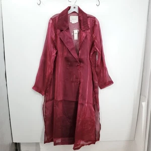 NWD By Anthropologie Women's Purple Coat - Size M - Picture 1 of 9