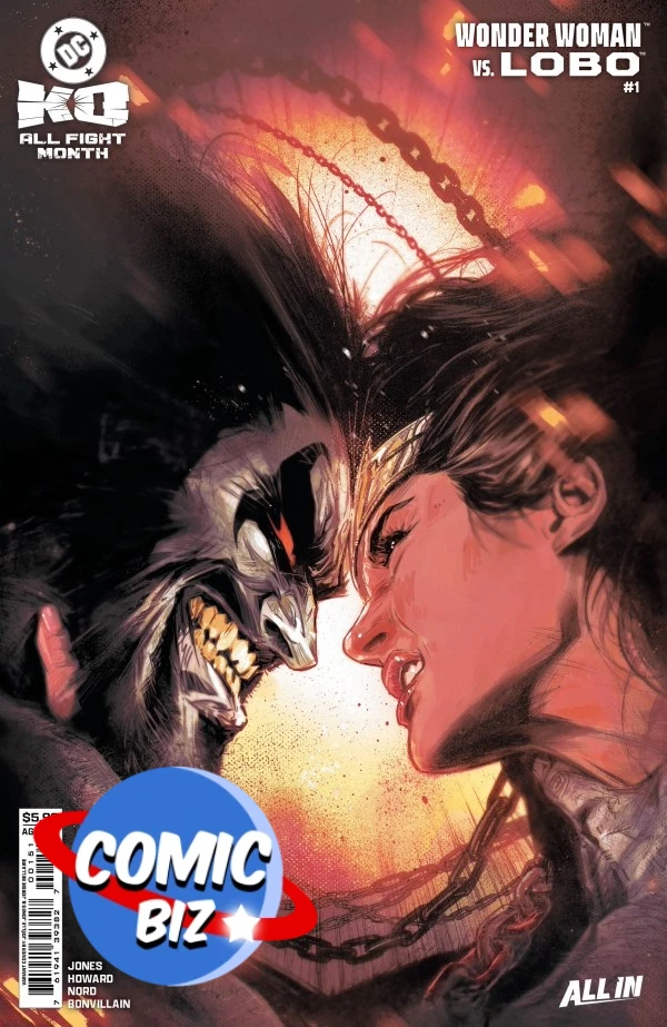 DC K.O.: WONDER WOMAN VS. LOBO #1 (2025) 1ST PRINTING *COVER C JONES VARIANT*
