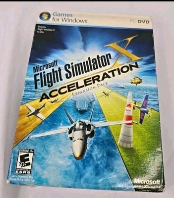 Microsoft Flight Simulator X Acceleration Expansion Pack PC Windows 2007 New - Image 1 of 4