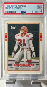 1989 Topps Traded - Deion Sanders #30T (RC) - Picture 1 of 2