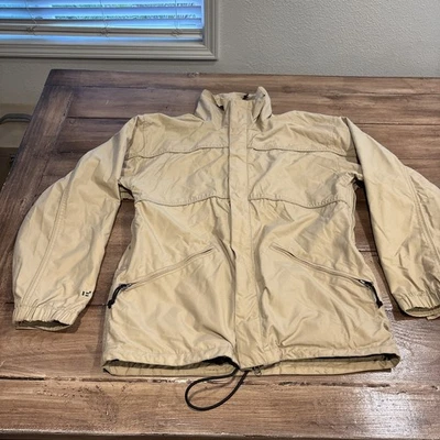 VTG Burton Biolight Delfy Beige Snowboarding Lightweight Zip Jacket Sz Xsmall - Image 1 of 4