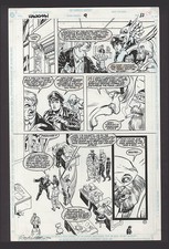 HAWKMAN 1993  #9 Interior pg 11 "Godspawn Dark Wings Beating"