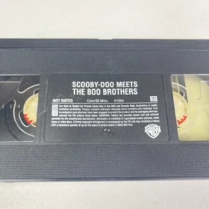 Scooby Doo Meets The Boo Brothers Hanna Barbera VHS No Case - Picture 1 of 8