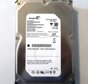 Seagate ST3250824AS 9BD133-040 3.BQH TK Thailand (9ND0) 250gb 3.5" Sata 10/2006 - Picture 1 of 1