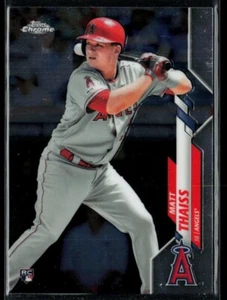 2020 Topps Chrome #83 Matt Thaiss RC - Foto 1 di 2