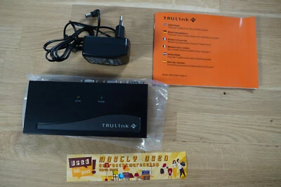 TRUlink 2-Port UXGA Monitorsplitter  Extender - OVP | GEBRAUCHT - Bild 1 von 4