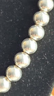 Sterling Bead Necklace by Milot Exquisite Italian!