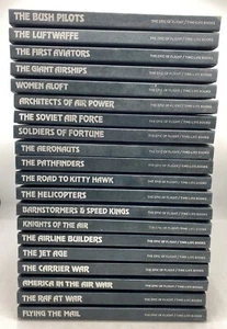 Time Life Epic Of Flight Series Lot of 20 Airplane Military History Aviation HC - Picture 1 of 22