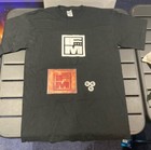 FORT MINOR Promo items- Rising Tied T Shirt M -Believe Me CD-Badges Linkin Park