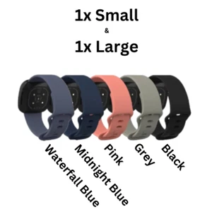 Fitbit Versa 3 | Sense 1 | Juego de bandas de repuesto para smartwatch pequeñas y grandes - NUEVO - Imagen 1 de 2