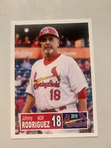 Johnny Rodriguez Card 2018 Springfield Cardinals Team Card - Picture 1 of 1
