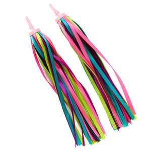  Scooter Streamers Bike Tassel Ribbon Handlebar for Bikes Baby Child - Picture 1 of 11
