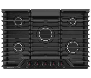 FRIGIDAIRE Gallery 30" W 5-Flammen Gaskochfeld mit Durchlaufrosten GCCG3048AB NEU - Bild 1 von 4
