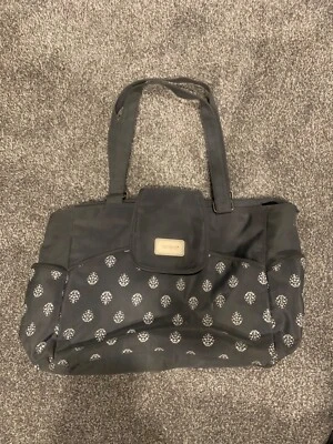 Carters Diaper Bag Gray Large Tote Duffle  - Image 1 of 4