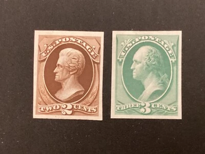 ICOLLECTZONE  US 157P3 & P158P3 India Proof VF unused CV $90 - Image 1 of 2