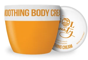 SOL Beauty Salted Caramel Vanilla Moisturising Body Cream Firming Vegan 220ml - Picture 1 of 4