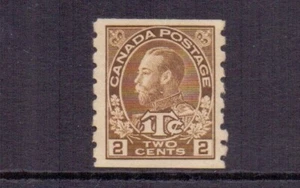 CANADA 1916 2c + 1c BROWN DIE I SG241 MH CAT £125 - Picture 1 of 2
