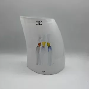Kosta Boda Catwalk Art Glass Vase By Kjell Engman Signed - Picture 1 of 9