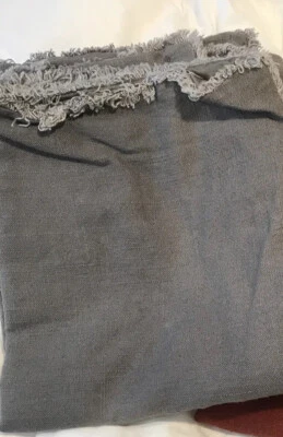 Fundas de almohada King Shams de mezcla de lino de peso pesado 2 piezas - gris Casaluna, Foto 1 de 2