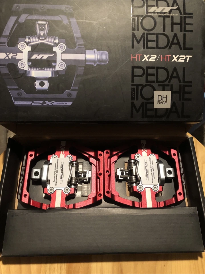 Gt X2 Dh Race Clipless Pedal Red - Image 1 of 1