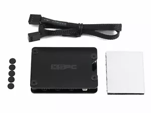 XSPC 8 Way PWM Splitter Hub - SATA Powered (Black) V2 - Picture 1 of 5
