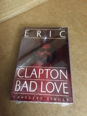 ERIC CLAPTON BAD LOVE FACTORY SEALED CASSETTE SINGLE C11 D - Image 1 of 4
