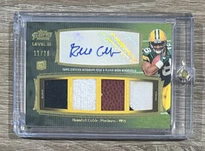 2011 Topps Prime #PIII-RC Randall Cobb Relics Level 3 Auto #11/25 - Picture 1 of 2