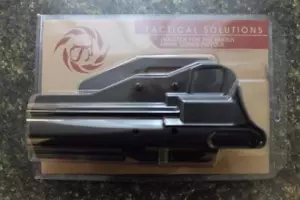 Fondina Tactical Solutions HIGH RIDE Mark MKI MKII MKIII 22/45 cane nero HMK-01 - Foto 1 di 7