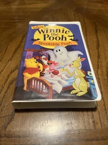 Winnie the Pooh - Spookable Pooh VHS 2002 Disney Clamshell - Foto 1 di 10
