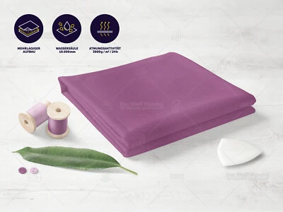 SOFTSHELL Stoff Funktionsstoff Jackenstoff winddicht ERIKA VIOLETT EUR 16,98/m - Bild 1 von 3