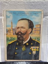 1911 T68 Pan Handle Scrap Victor Emmanuel Of Italy Men Of History Royal Bengals