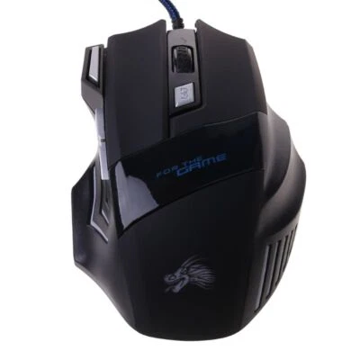 RGB Wired Gaming Mouse RGB Spectrum Backlit Ergonomic Mouse for Programm - Image 1 of 4