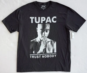 Tupac Shakur 2PAC Trust Nobody Black T-Shirt 2XL  - Picture 1 of 10