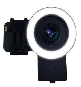 Luz de relleno portátil para teléfono de fotografía dental filtro CPL de 49 mm y lente macro de 100 mm - Imagen 1 de 3
