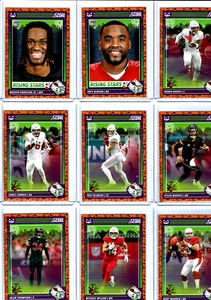 2024 Score A Treat Arizona Cardinals Team Set 10 Base Cards Pumpkin Border - Picture 1 of 4