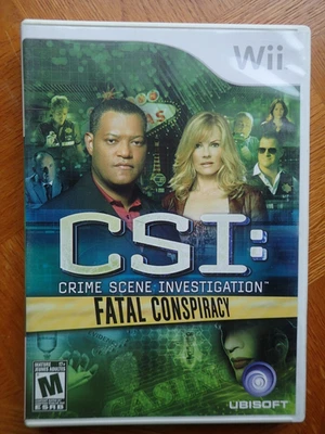 CSI Fatal Conspiracy (Nintendo Wii) Complete, tested - Image 1 of 3