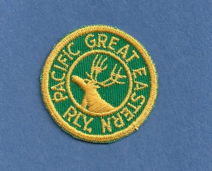 PACIFIC GREAT EASTERN RLY  RAILROAD PATCH 2" - Picture 1 of 1