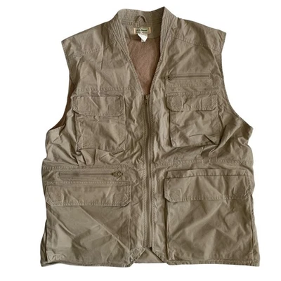 L.L Bean Men's Size XL Tropic Weights Utility Hunting Travel Safari VTG Vest - Image 1 of 4