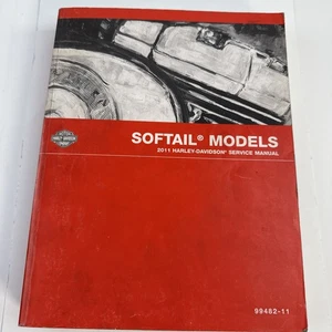 2011 Harley Davidson Softail Models Service Manual 99482-11A - Bild 1 von 4