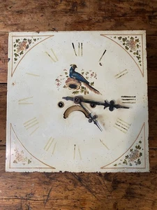 Antique 18th Cent Grandfather Longcase Clock Dial and Movement W Collen, Kirkham - Picture 1 of 11