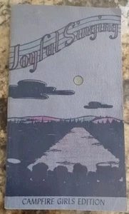 Vintage Joyful Singing 1950's Campfire Girls Edition Softcover Book - Picture 1 of 3