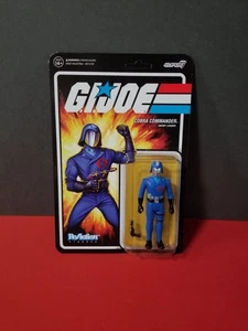 SUPER7 REACCIÓN - G.I. JOE - FIGURA DE ACCIÓN COBRA COMMADER 3.75 - CARDADO 2021 - Imagen 1 de 2