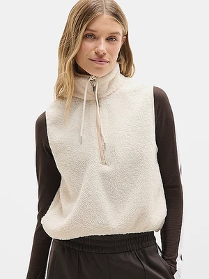 Athleta Women's n the Clouds Vest NWT Small color Bone - Image 1 of 4